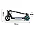 Patinete Elétrico 130w Dobrável 6,5 Polegadas Com Led 70Kg Rosa - 81928 - Imagem 3