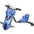 Triciclo Elétrico 8 polegadas Drift 350w Frente em V Camuflado Azul - 82900 - Imagem 1