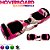 Skate Elétrico Hoverboard Original 6,5" Led com Alça Rosa Camuflado - 86900 - Imagem 1