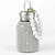 Garrafa Termica 300ml Com Strass Glitter Prata - 81993 - Imagem 1
