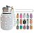 Garrafa Termica 300ml Com Strass Glitter Rosa- 81993 - Imagem 2