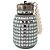 Garrafa Térmica 300ml Aço Inox Cravejada com Strass Prata - 81994 - Imagem 1