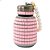 Garrafa Térmica 300ml Aço Inox Cravejada com Strass Rosa - 81994 - Imagem 1