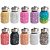 Garrafa Térmica 300ml Aço Inox Cravejada com Strass Rosa - 81994 - Imagem 2