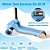 Patinete Elétrico 3 Rodas Dobrável 60w Com Luz Led Infantil - 81986 - Imagem 7