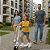 Patinete Elétrico Infantil 130W Dobrável 6' Polegadas com Luzes Led - 81985 - Imagem 6