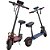 Patinete Scooter Elétrico 500W Off Road Com Banco Vermelho - 81414 - Imagem 3
