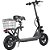 Patinete Elétrico 800W Scooter C/ Assento Amortecedores 35km/h - 81416 - Imagem 3