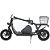 Patinete Elétrico 800W Scooter C/ Assento Amortecedores 35km/h - 81416 - Imagem 4
