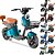 Bicicleta Scooter Elétrica 1000W X5 32km/h Cinza - 81900 - Imagem 3