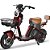 Bicicleta Scooter Elétrica 1000W X5 32km/h Vermelho - 81900 - Imagem 1