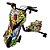 Triciclo Elétrico 8 polegadas Drift 350w Frente em V Amarelo Palhaço - 82900 - Imagem 1