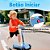 Patinete Elétrico 3 Rodas Dobrável 60w Com Luz Led Infantil Rosa - 81986 - Imagem 7