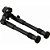 Bipod Ajustavel Bipé Tático Abs Retrátil Alumínio 215-250mm - 82499 - Imagem 6
