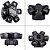 Moving Head Light 80w 6 em 1 DMX512 Multifuncional - 82246 - Imagem 8