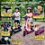 Patinete Elétrico Infantil 350w C/ Bluetooth LED e Rodinha Vermelho - 81916 - Imagem 4