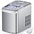 Máquina de Gelo Turbo Ice Premium Inox Automática Faz Gelo Rápido 110V - 12Kg Por Dia - Imagem 1