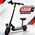 Patinete Elétrico Scooter com Banco Assento 500W Até 150Kg Preto - 81414 - Imagem 1