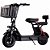 MOTO SCOOTER ELÉTRICA 500W C/ Banco Duplo e Cesto - 81976 - Imagem 1