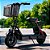 MOTO SCOOTER ELÉTRICA 500W C/ Banco Duplo e Cesto - 81976 - Imagem 2