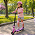 Patinete Elétrico 130W 24V 16km/h Dobrável Rosa - 82923 - Imagem 7