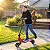 Patinete Elétrico Infantil 200W Com Suspensão 6,5 Dobrável Vermelho - 82924 - Imagem 2