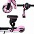 Patinete Elétrico 200w Com Banco Dobrável Led 21,6v 16km/h Rosa - 82929 - Imagem 16