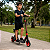 Patinete Elétrico 200w Com Banco Dobrável Led 21,6v 16km/h Preto - 82929 - Imagem 3