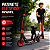 Patinete Elétrico 200w Com Banco Dobrável Led 21,6v 16km/h Preto - 82929 - Imagem 4