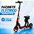 Patinete Elétrico 200w Com Banco Dobrável Led 21,6v 16km/h Preto - 82929 - Imagem 5
