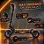 PATINETE ELÉTRICO COM AMORTECEDOR OFF-ROAD 800W Dobrável Laranja - 82049 - Imagem 3