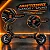 PATINETE ELÉTRICO COM AMORTECEDOR OFF-ROAD 800W Dobrável Laranja - 82049 - Imagem 4
