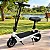 Patinete Elétrico 350w Dobrável Com Banco E Suspensão Branco - 82918 - Imagem 5