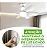 Lampada LED 100w Com Ventilador + Controle - 84547 - Imagem 4