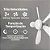 Lampada LED 100w Com Ventilador + Controle - 84547 - Imagem 3