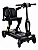 Scooter Motorizada 120kg Cadeira Elétrica Dobrável Idoso Preto - 82976 - Imagem 1