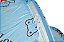 Berço Mosquiteiro para Bebe com Tenda e Cercadinho Portátil - Azul Ursinho - 82941 - Imagem 5