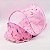 Berço Mosquiteiro para Bebe com Tenda e Cercadinho Portátil - Rosa Barquinho - 82397-4 - Imagem 2