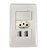 Tomada Fonte Duo USB de Parede - Universal - 82337 - Imagem 3