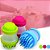 Escova de Silicone com Recipiente para Shampoo - Banho em Pets - Verde - 82464 - Imagem 2