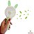 Mini Ventilador USB Portátil Dobrável - Coelinho Verde - 82978-2 - Imagem 2