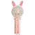 Mini Ventilador USB Portátil Dobrável - Coelinho Rosa - 82978-3 - Imagem 1