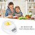 Balança Digital para Cozinha de 1kg a 5kg - Branca - 81488 - Imagem 5