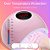 Cabine de Estufa Led UV Star 5 para Unhas de 48w - Rosa - 82719 - Imagem 3