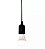 Soquete Emborrachado para Pendente Decorativo E27 Flexível - Preto - 82731 - Imagem 4