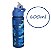 Garrafa De Água De 600ml para Academia e Suplemento - Squeeze Slim - Azul - 82947-2 - Imagem 1