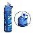 Garrafa De Água De 600ml para Academia e Suplemento - Squeeze Slim - Azul - 82947-2 - Imagem 5