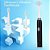 Escova Dental Elétrica Ultra-sônica Limpeza Dos Dentes por Vibração - Preta - 82465-3 - Imagem 4