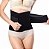 Cinta Modeladora Abdominal Slim Belt Emagrece Afina Cintura - Preto - Tamanho 3XL - 81949 - Imagem 3