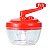 Processador e Triturador de Alimentos Mini Manivela - Vermelho - 82754 - Imagem 1